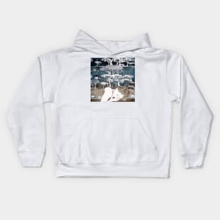 "Dreaming of Life" Aquatint Etching Kids Hoodie